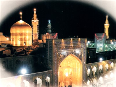 تصاویری از حرم و گنبد حضرت امام رضا علیه السلام